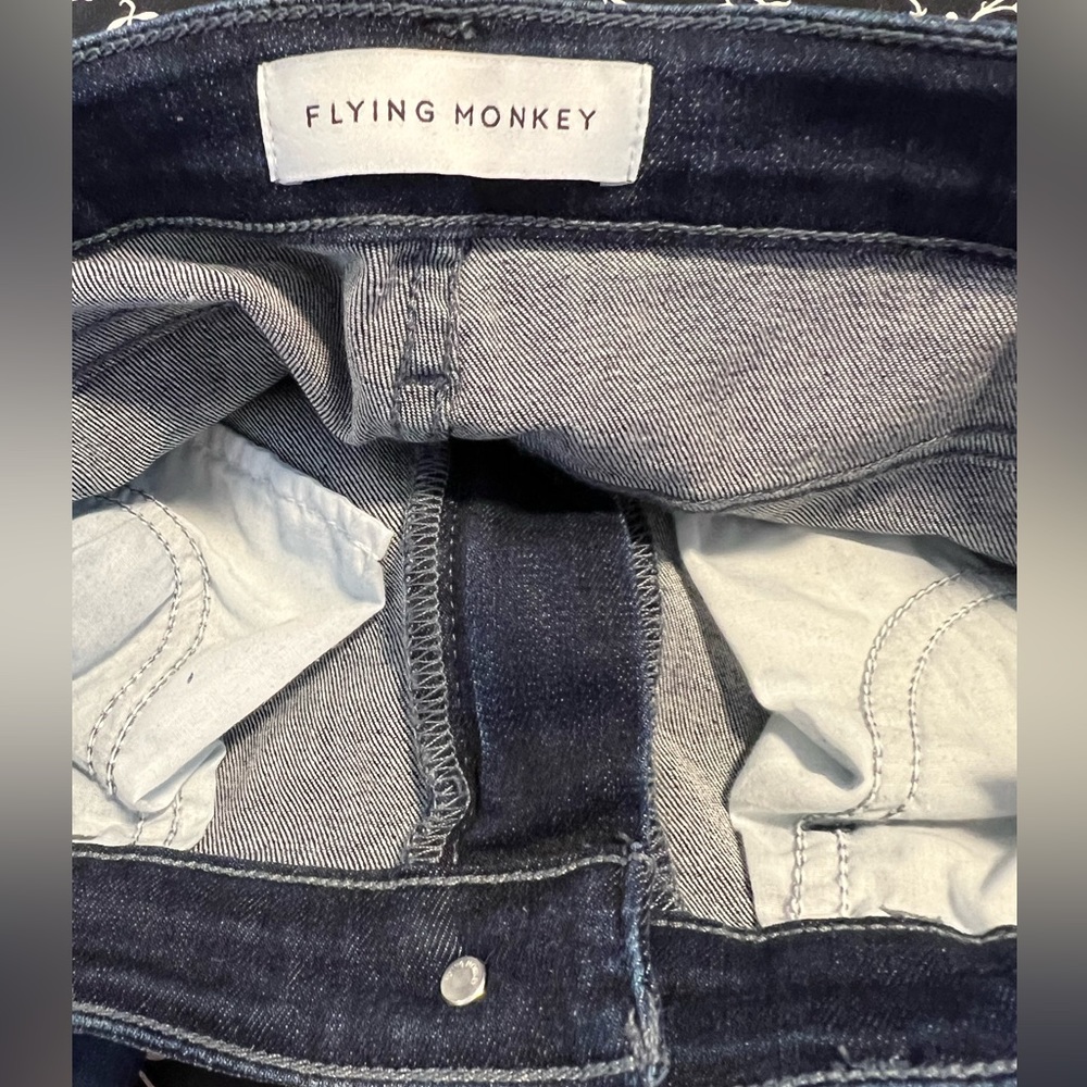 Express Flying Monkey Ripped Stretch Skinny Jeans - Picture 10 of 13